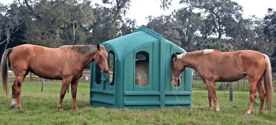 Hay Hut Green Bale Feeder Robertson Cheatham Co Op