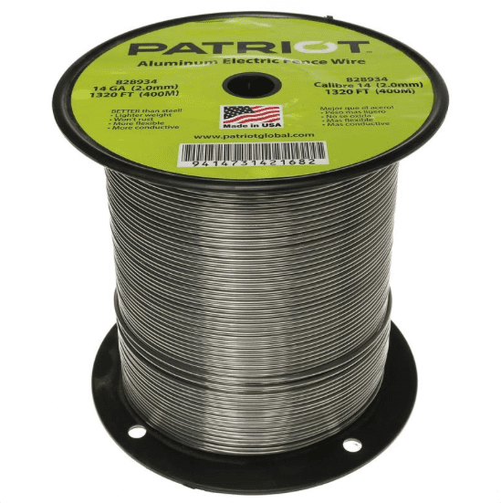 Patriot Alum Wire 14g – Robertson Cheatham Co-op